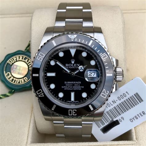 torino vendo rolex submariner 116610ln del 2016|rolex date 116610ln.